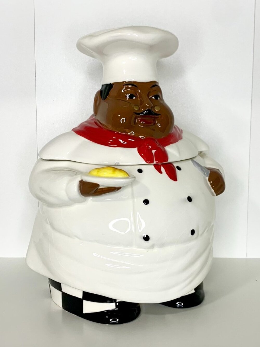 Casa Vero by ACK Hand Painted Chef Canister